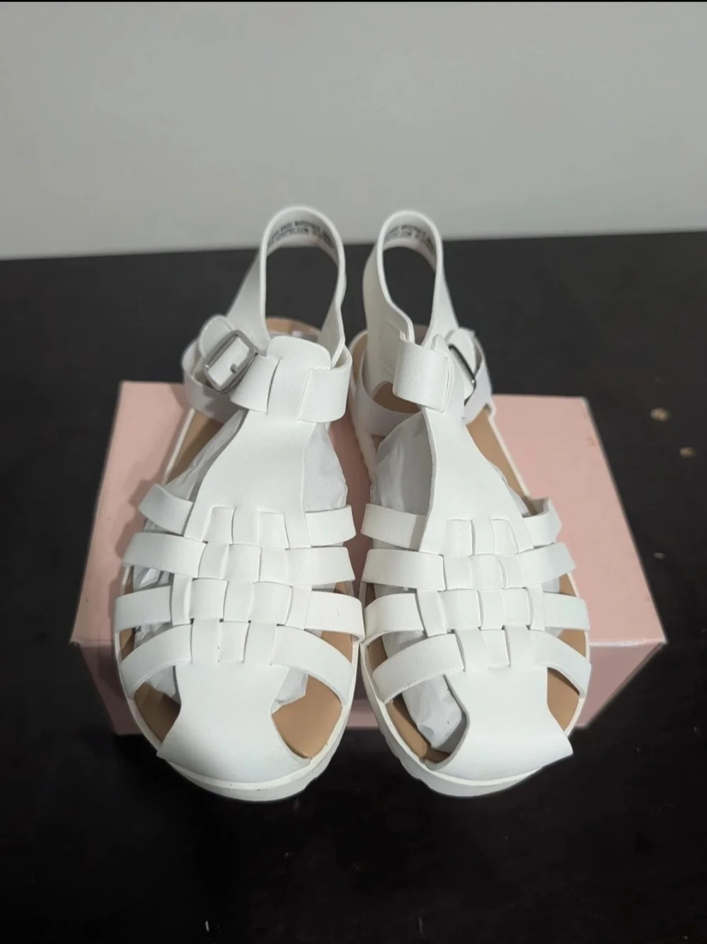 Happily Grey Fisherman Sandals
